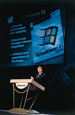 Présentation de Windows 98