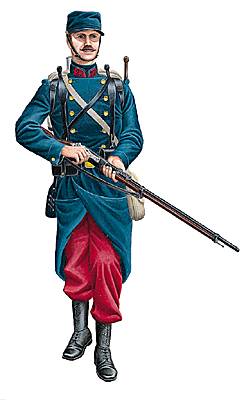 Soldat du 27e régiment d'infanterie
