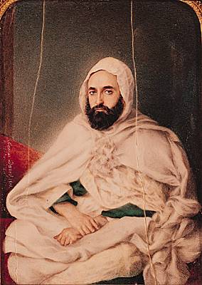 Maxime David, Abd el-Kader au château d'Amboise