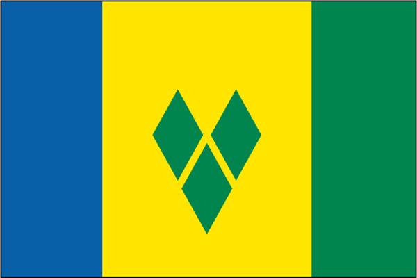 Drapeau de l'État de Saint-Vincent-et-les-Grenadines