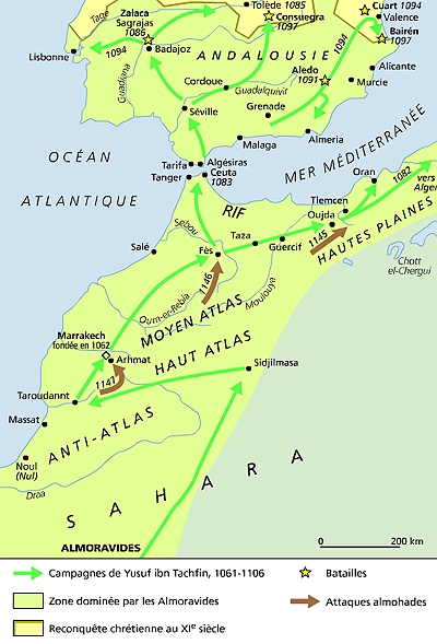 Les Almoravides, 1056-1147