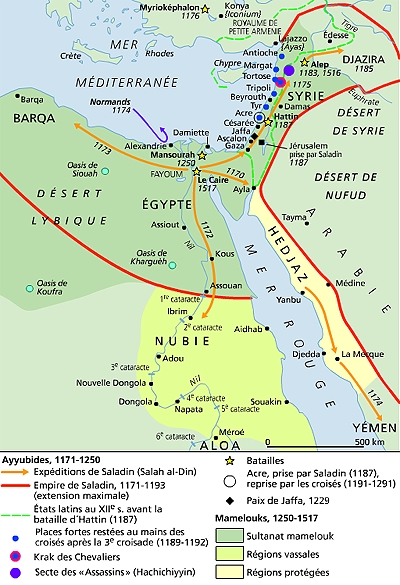 L'Égypte, XIIe-XVIe siècle