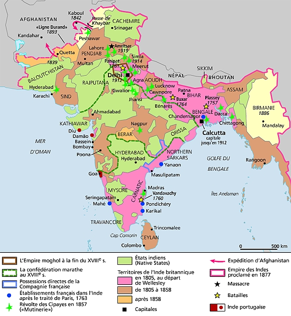 Inde : histoire - LAROUSSE