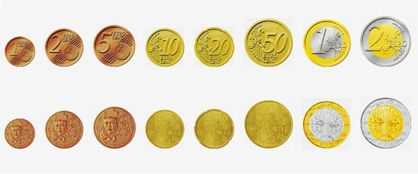 Monnaies Euros - Or