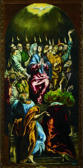 Le Greco, <i>la Pentecôte</i>