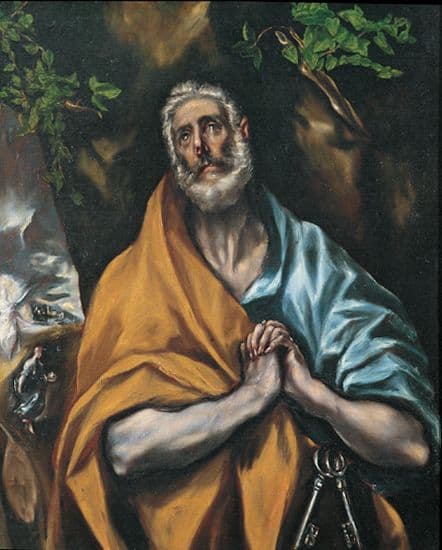 Le Greco, <i>les Larmes de saint Pierre</i>