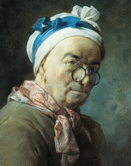 Jean Siméon Chardin, <i>Autoportrait aux bésicles</i>