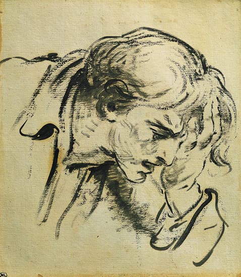 Jean-Baptiste Greuze, <i>Étude d'expression pour le Fils puni</i>
