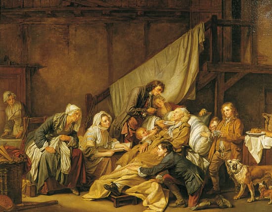 Jean-Baptiste Greuze, <i>le Paralytique</i>