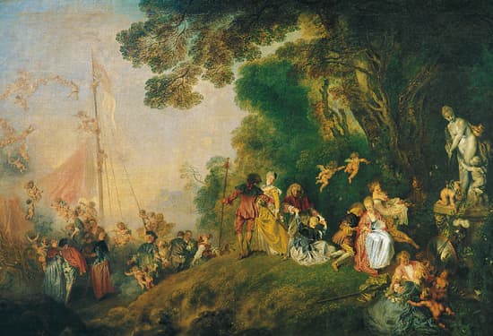 Antoine Watteau, <i>L’Embarquement pour Cythère</i>