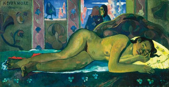 Paul Gauguin, <i>Nevermore</i>