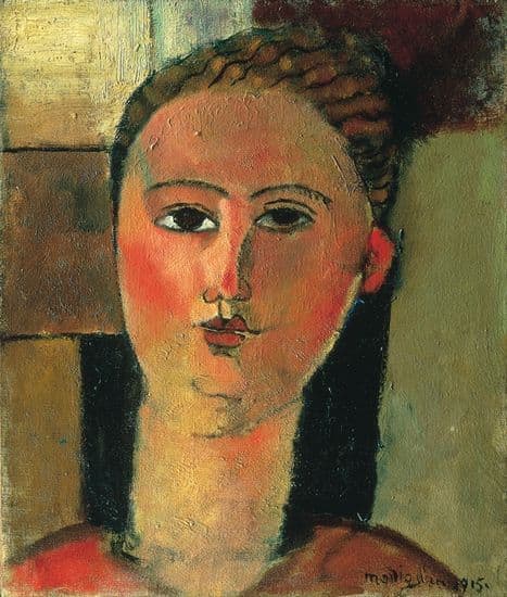 Amedeo Modigliani, la Fille rousse