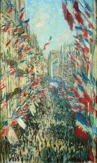 Claude Monet, <i>la Rue Montorgueil, fête du 30 juin 1878</i>