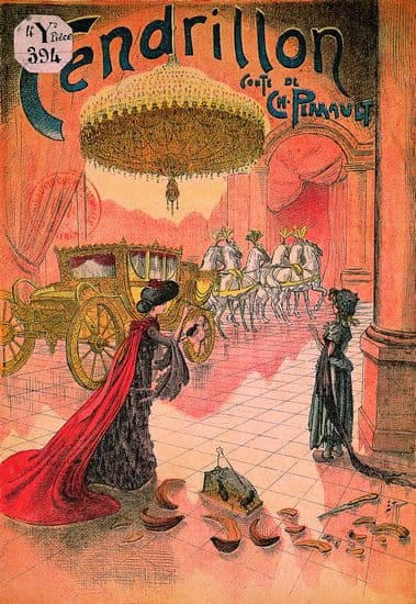 Charles Perrault, couverture pour <i>Cendrillon</i>