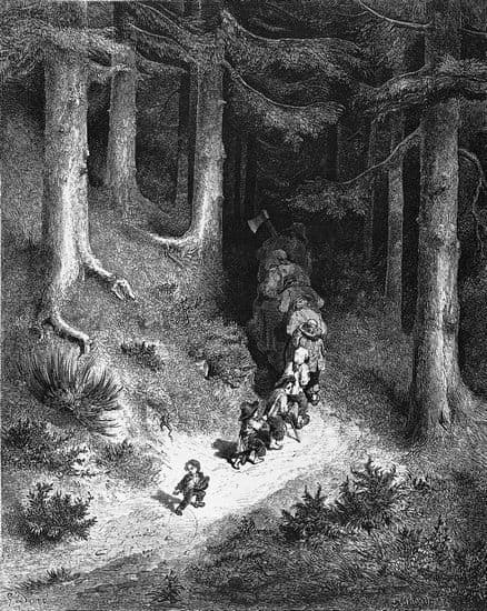 Gustave Doré, illustration pour <i>le Petit Poucet</i>