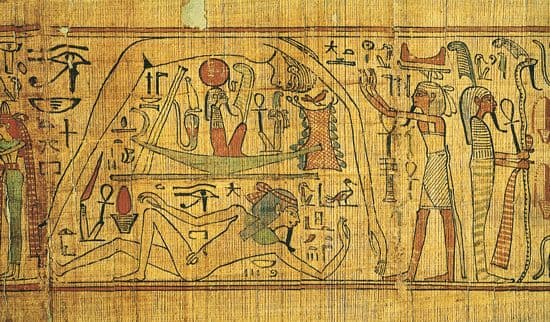 Papyrus : représentation de l'Univers