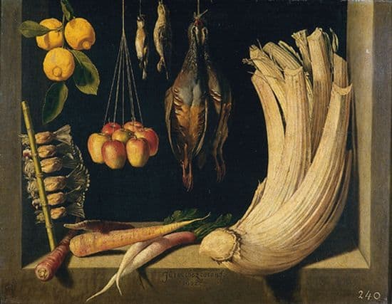 Juan Sánchez Cotán, <i>Nature morte au gibier, légumes et fruits</i>