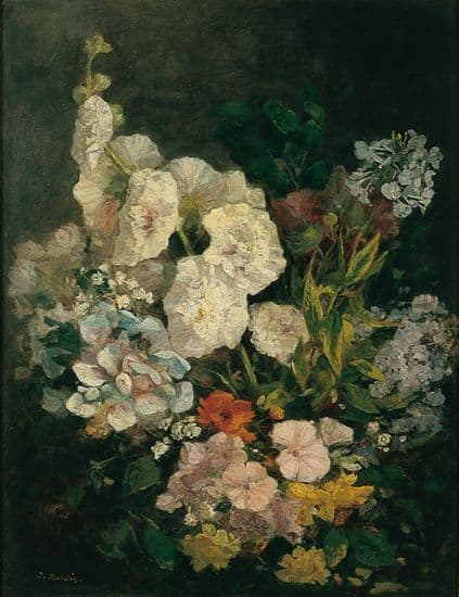 Eugène Boudin, <i>Gerbe de fleurs</i>