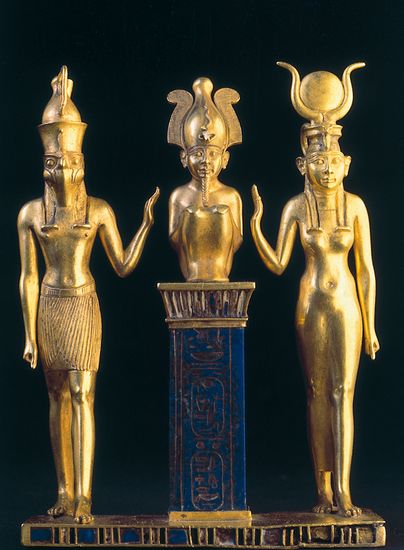 Osiris, Isis et Horus
