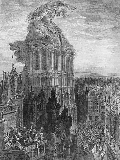 Gustave Doré, illustration pour <i>Gargantua</i>
