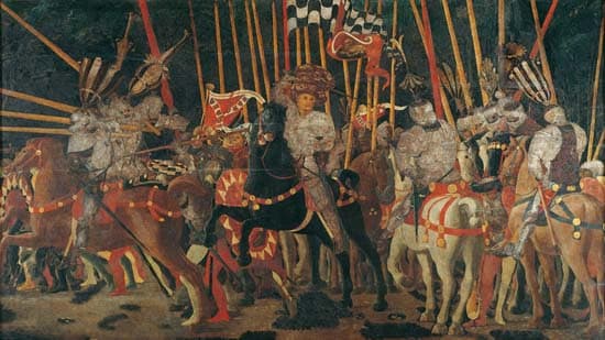Paolo Uccello, la Bataille de San Romano