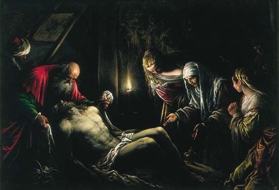 Jacopo Bassano, <i>la Déposition du Christ</i>
