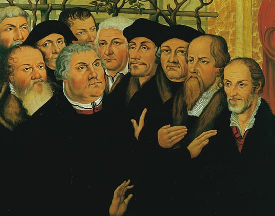 Lucas Cranach l'Ancien, <i>Luther et ses collaborateurs</i>
