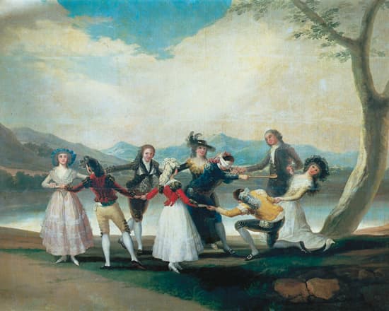Francisco de Goya, la Gallina Ciega
