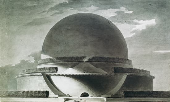 Étienne Louis Boullée, <i>Sphère dédiée à Newton</i>