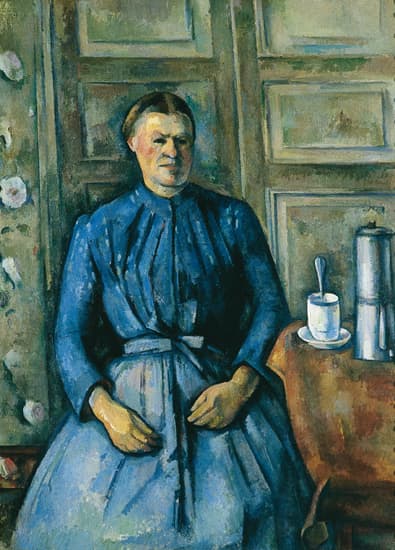 Paul Cézanne, <i>la Femme à la cafetière</i>
