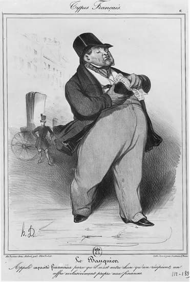 Honoré Daumier, <i>le Banquier</i>