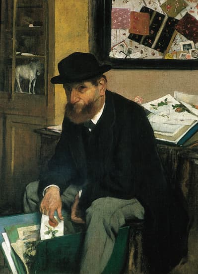 Edgar Degas, <i>l'Amateur d'estampes</i>