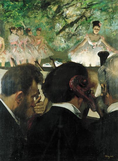 Edgar Degas, <i>Musiciens à l'orchestre</i>