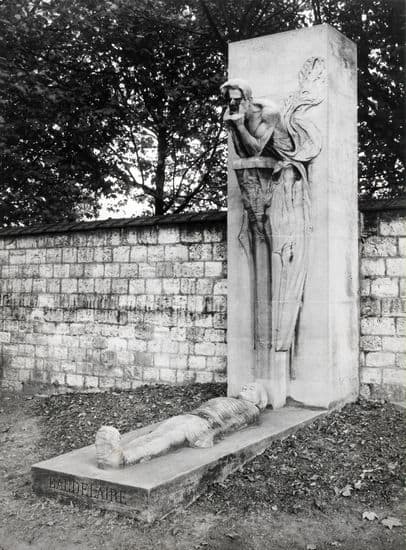 Monument funéraire de Charles Baudelaire