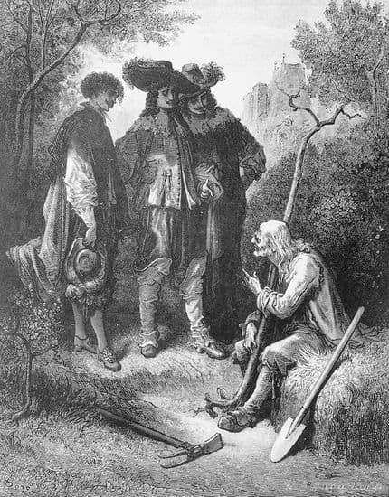 Jean de La Fontaine, <i>le Vieillard et les trois jeunes hommes</i>