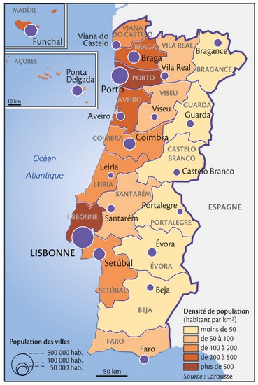 Portugal : population - LAROUSSE