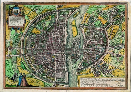 Plan de Paris au XVIe siècle