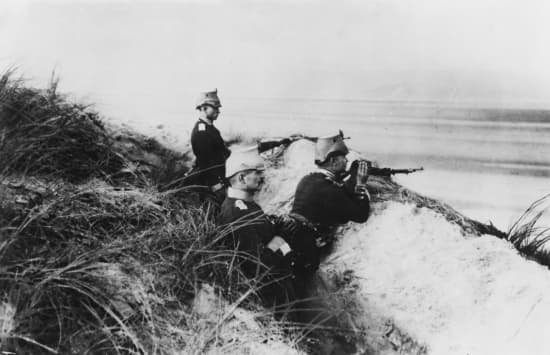 Soldats allemands, 1914