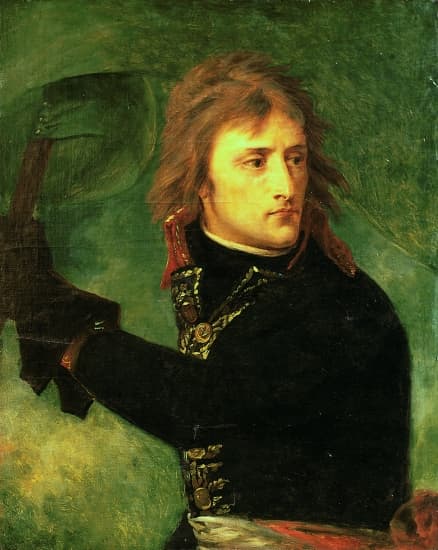 Le général Bonaparte au pont d'Arcole