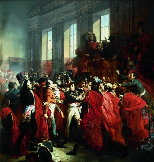Le général Bonaparte hué par le Conseil des Cinq-Cents