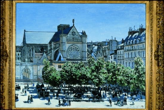 Claude Monet, <i>Saint-Germain-l'Auxerrois</i>