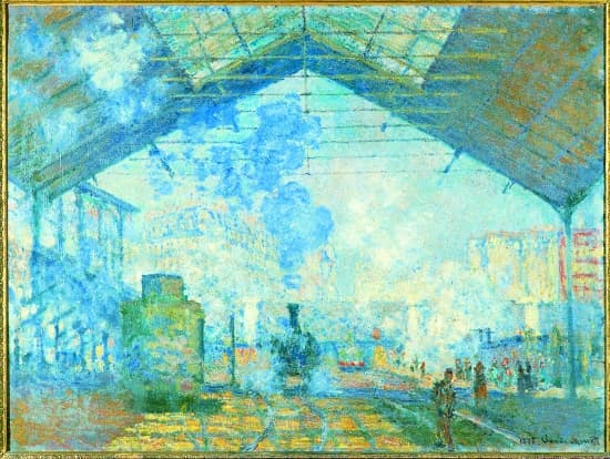 Claude Monet, <i>la Gare Saint-Lazare</i> Claude Monet, <i>la Gare Saint-Lazare</i>