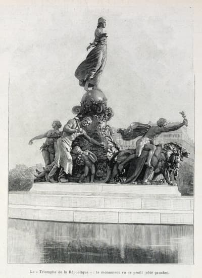 Jules Dalou, <i>le Triomphe de la République</i>