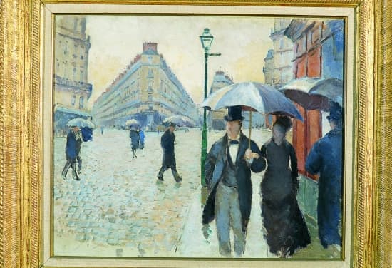 Gustave Caillebotte, <i>Rue de Paris […]</i>