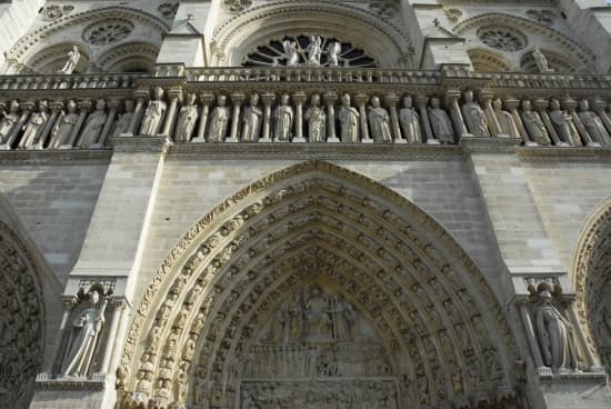 Façade occidentale de Notre-Dame, Paris