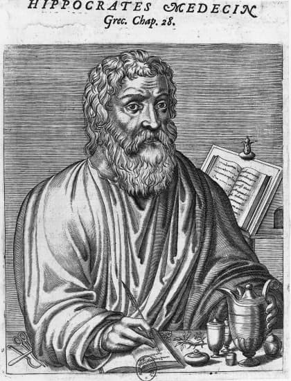 Portrait d'Hippocrate