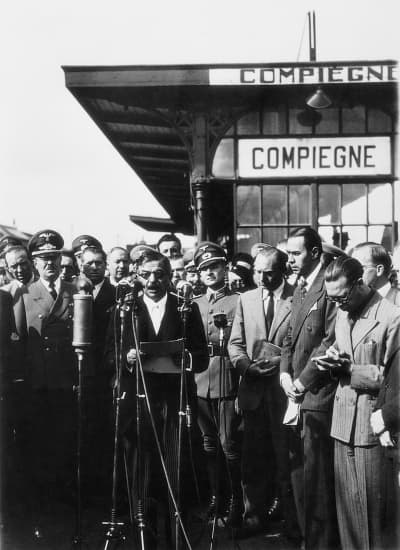 Allocution de Pierre Laval à Compiègne