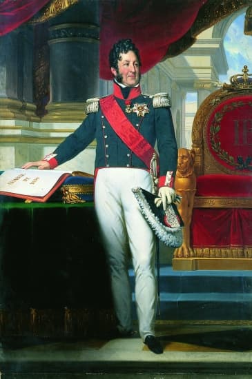 Louis Philippe Ier. Proclamé Roi des Français, le 9, Aout 1830