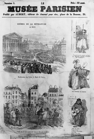 Scènes de la révolution de 1848