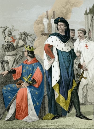 Les rois capétiens de 1270 à 1322